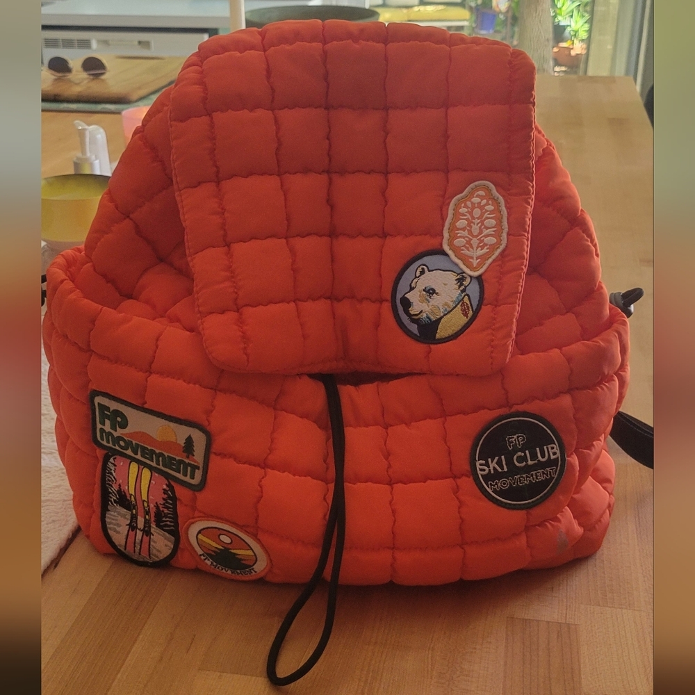 NWT Fp Movement Quilted Patch Hiker Backpack Fire Starter Color
